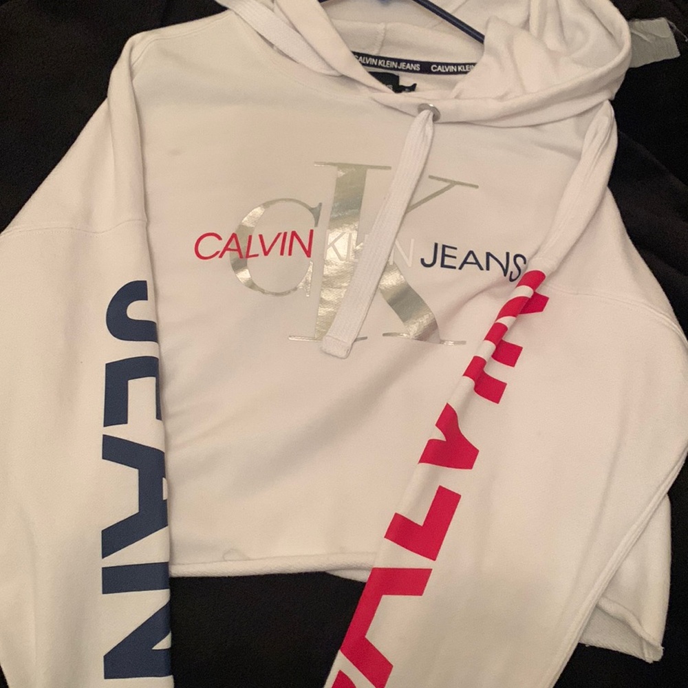 calvin klein sweater pullover hoodie